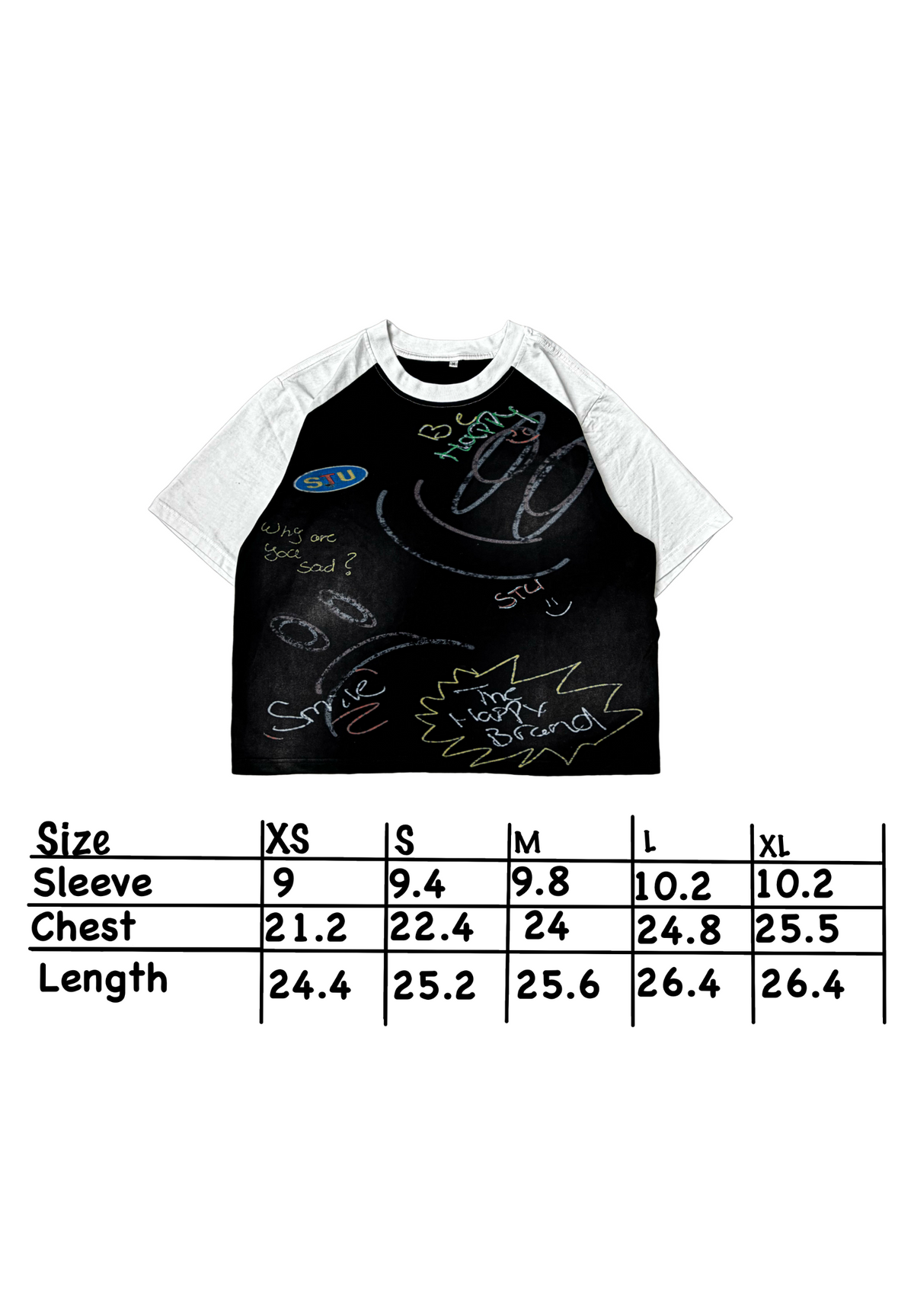 Chalkboard tee